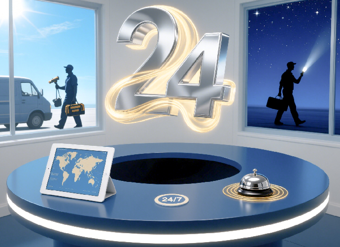 Detailed view of product components