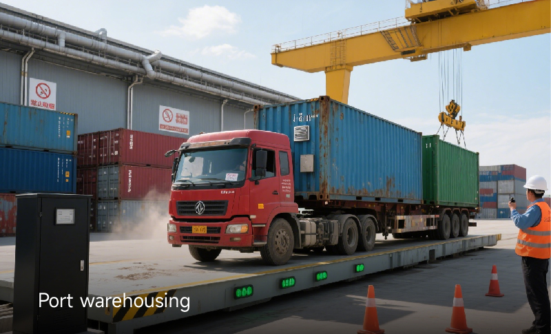 Storage logistics and truck loading
